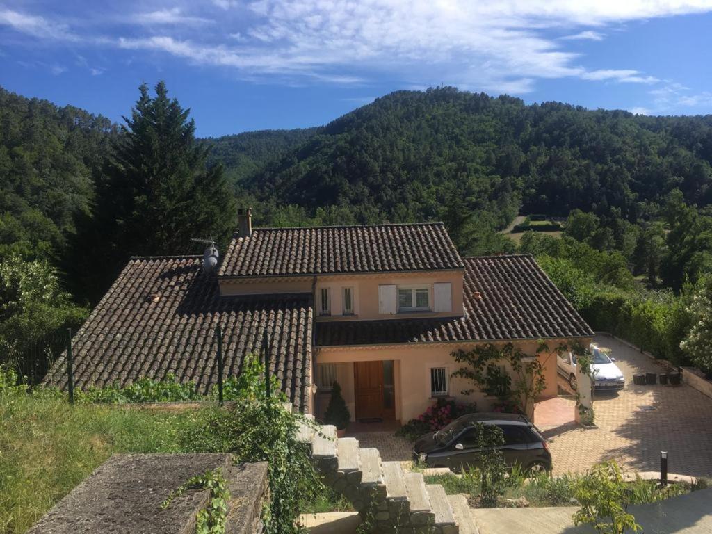 Les Ollieres Sur Eyrieux - La Maison Du Bonheur Zewnętrze zdjęcie